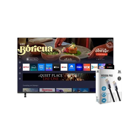 Combo Smart TV Philco 32" HD LED + Cable HDMI Dekkin 2m 4K