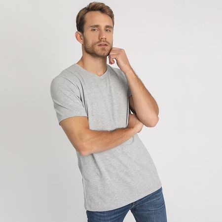 REMERA BASICS GRIS