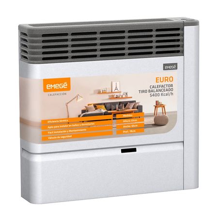 Calefactor Emege Euro 2155U TBU 5400 Multigas