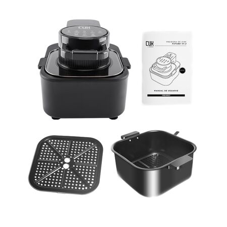 Freidora de Aire Future V7.2 Gadnic Tapa con Visor 7.2 litros