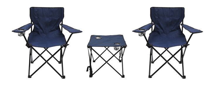 Set De Camping Mesa Y 2 Sillones Directores - Vista 2