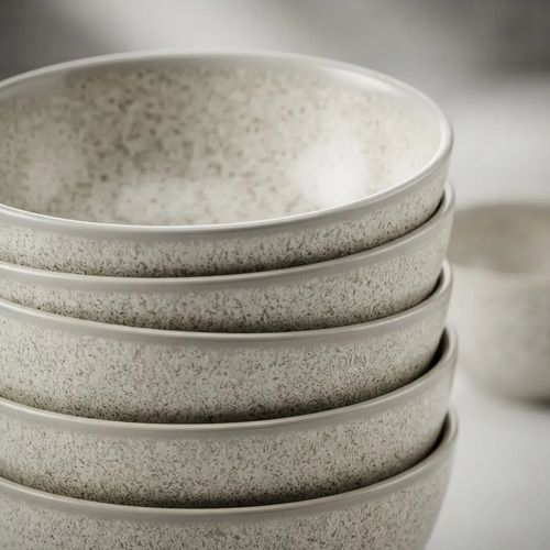 Set 6 Bowls Avant Garde 558ml Orgánico Stoneware Latte Beige - Vista 3