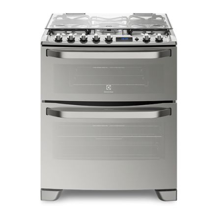 Cocina A Gas Electrolux 76 CM Acero Inoxidable Multigas 76dxr