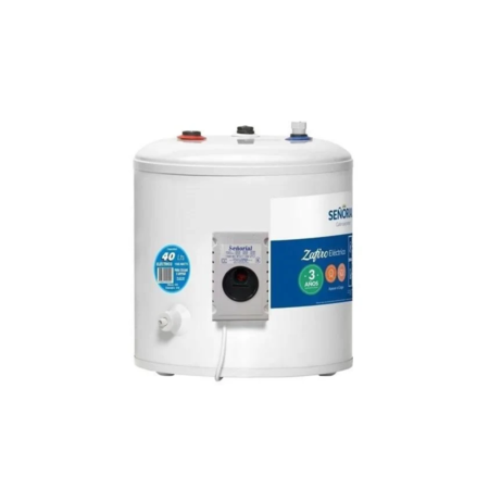 Termotanque SEÑORIAL ZAFIRO TESZ-40 30 Lts Eléctrico Conexión Superior
