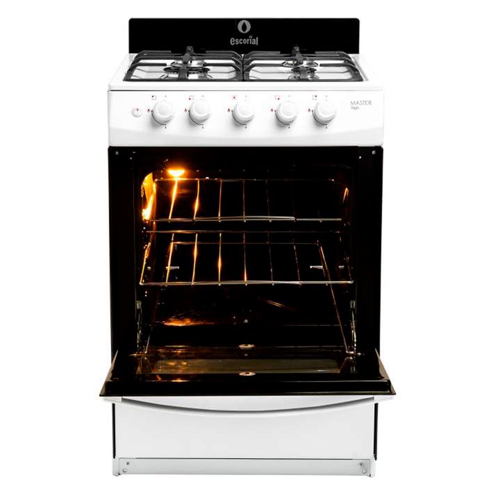 Cocina Escorial Master Style 4 Hornallas Multigas Bisagra - Vista 7