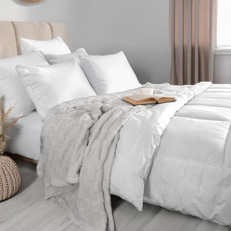 Frazada Jacquard Premium 1 1/2 Plaza o Twin