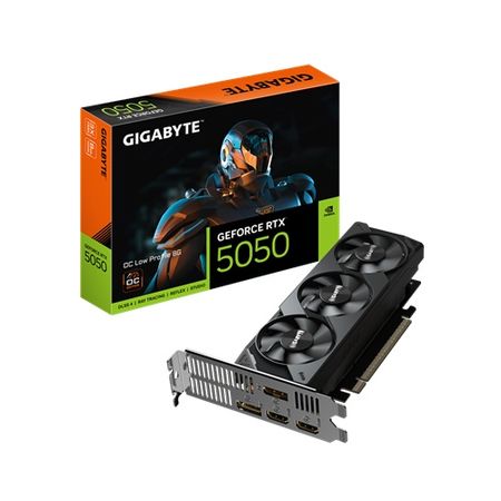 Placa de Video Gigabyte GeForce RTX 5050 OC Low Profile 8G
