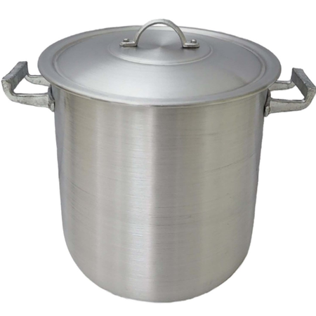 Olla Aluminio Gastronómica Reforzada N°36 Fiamaj Plateado
