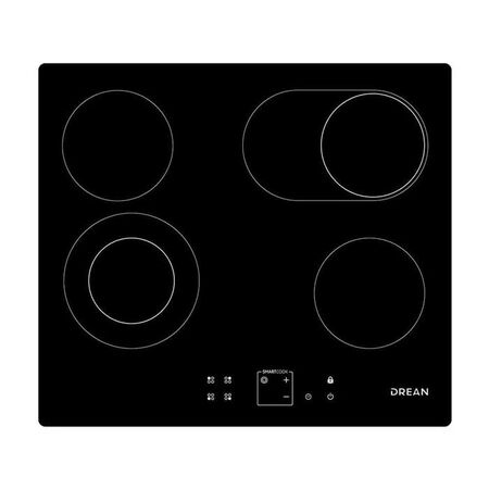 Anafe Eléctrico Vitrocerámico Drean Aedr60cnv 60cm 9 Niveles