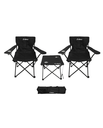 Set Outdoors Sillas + Mesa Plegable Jardin Camping
