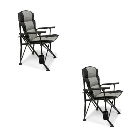 Silla Plegable Driven Tona Gris X 2 Unidades Camping