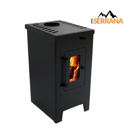 Estufa A Leña De Pie Linea Serrana Forza F-6000