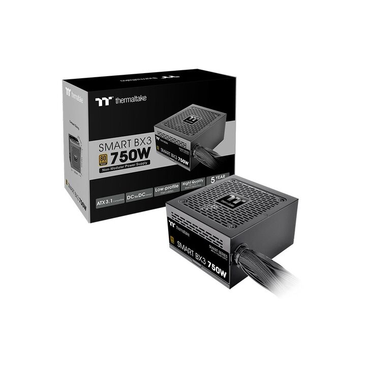 Fuente Thermaltake 750W Smart BX3 80mas Bronze - Vista 1