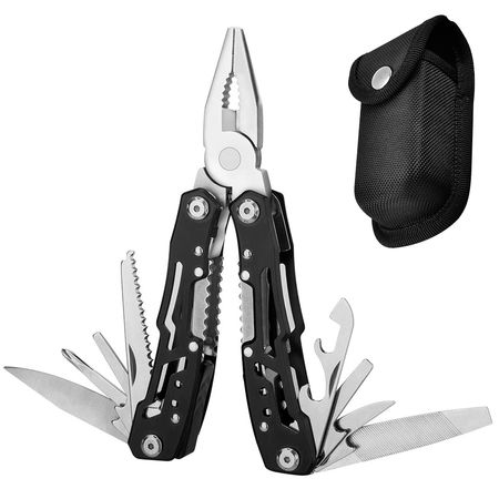 Pinza Multiherramienta Gadnic Alicate Navaja Multitool Camping
