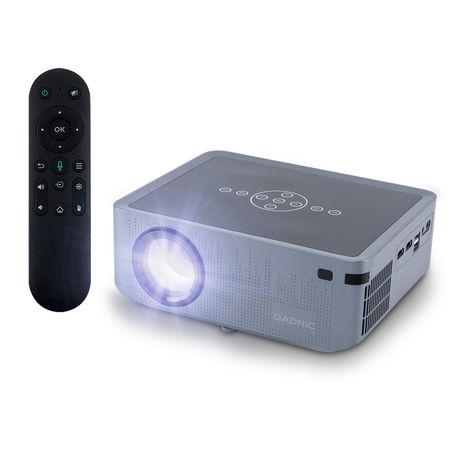 Proyector Gadnic Full HD 1080p Lúmenes 8000 90w