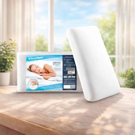 Almohada Inteligente Viscoelástica SleepTime  95x40x13 King Size