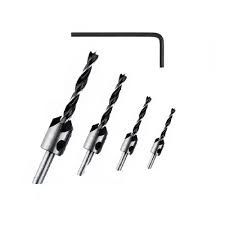 Kit de Avellanadores Einhell para Madera 8 12 16mm Vástago 6 8mm