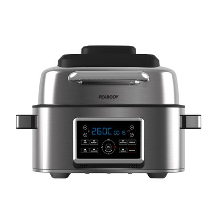 Freidora De Aire Peabody Fryer Acero Pe-afg01lx