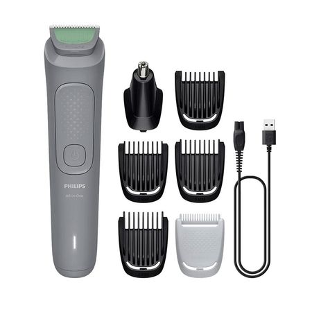 Multigroom All-in-One Philips MG3911/15 incluye 7 accesorios