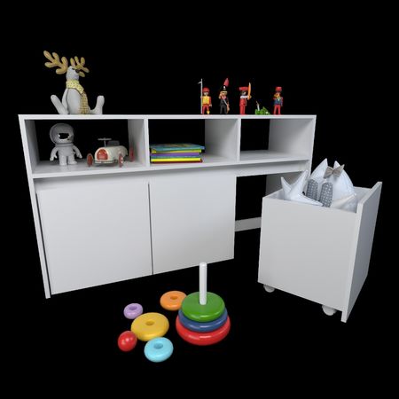 Juguetero 3 Cajones Rueda Everest Tables