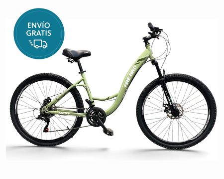 Bicicleta Fire Bird Mery _Cuadro de acero _ Verde_Freno a disco _21vel _  Rodado 27.5”