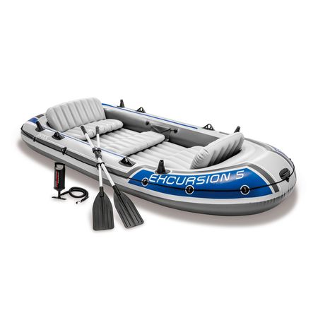 Bote Inflable Intex Excursion 5 Set 366x168x43cm 19590/0