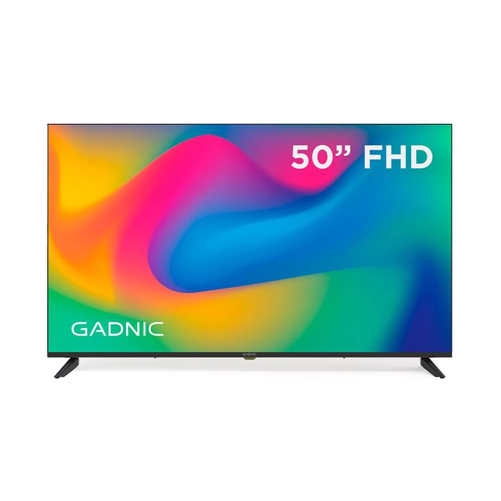 Smart TV 50 Pulgadas Gadnic FHD Smart TV WiFi Procesador Quad Core Sonido Estéreo 20W - Vista 1