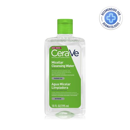 Cerave Agua Micelar Limpiadora Hidratante Sin Perfume 295ml