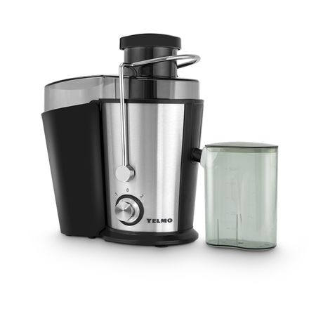 Extractor De Jugos Eléctrico Yelmo 800  Watts Acero Inoxidable Jg1707