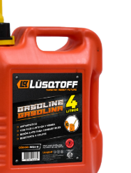 BIDON NARANJA P/COMBUSTIBLE x 4 Lts. EXTRACHATO LUSQTOFF (BE04-N)