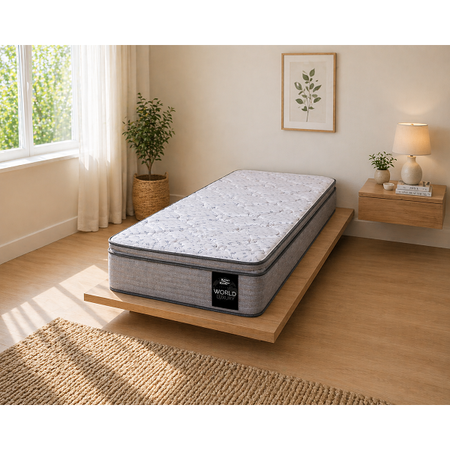 Colchón Resortes 1 1/2 Plaza King Koil Kensington 100x200x30 130kg