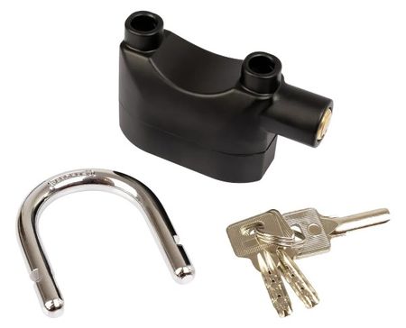 Candado con alarma con llaves