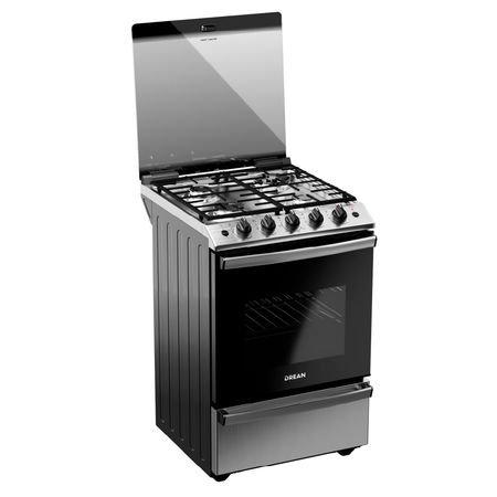 Cocina Multigas 56 cm Inoxidable con Air Fryer Drean CD5617AI0
