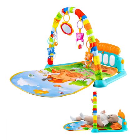 Colchoneta Portátil Gadnic Con Sonajeros Para Bebé