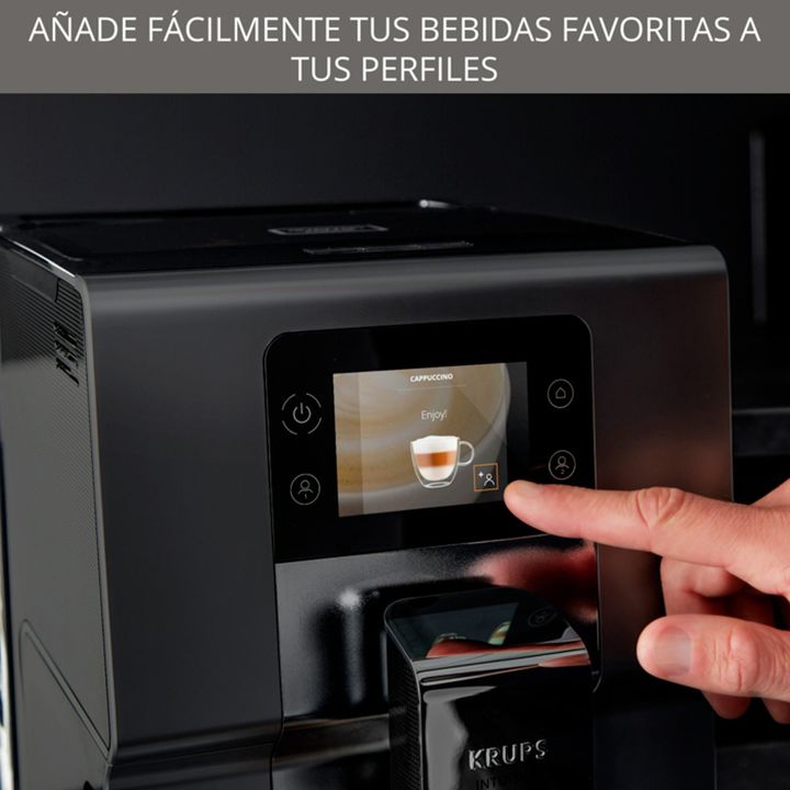 Cafetera Espresso Super Automática Moulinex EA875U10 1450W - Vista 6