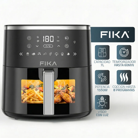 Freidora de aire 7L Air Fryer Digital  Fika