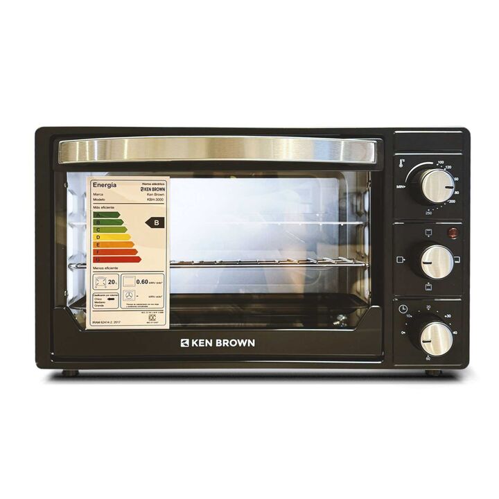 Horno electrico KBH-3000 - 1600 Watts - 30 litros - Vista 1