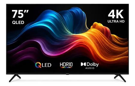 Smart Tv 75 Pulgadas Enova Qled 4k Uhd Google Tv