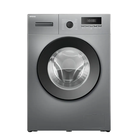 Lavarropas Enova carga frontal 8 kg 1200rpm gris INVERTER