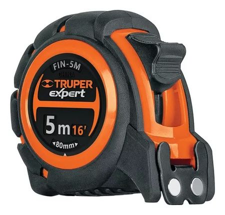Cinta Metrica Industrial 5 Metros 16' Truper 12694 Magnetico