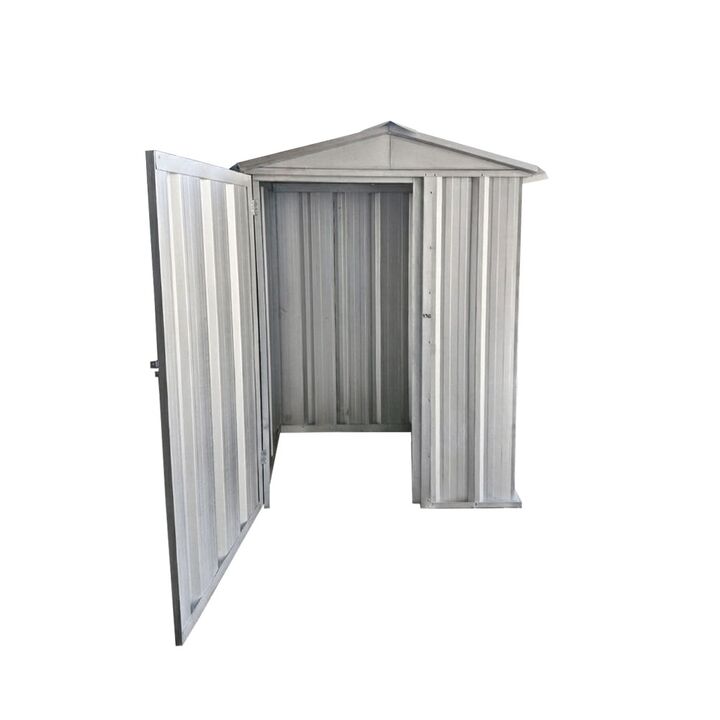 Deposito Armario Caseta Cobertizo de jardin 150x1 Galva DON ACERO - Vista 3