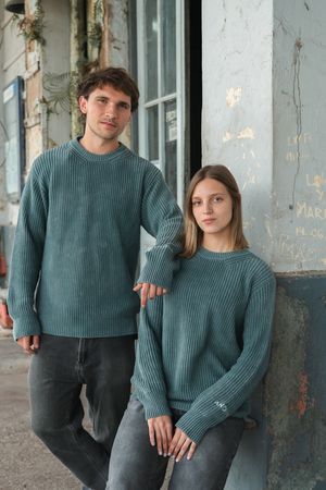 Sweater Andino - Petroleo