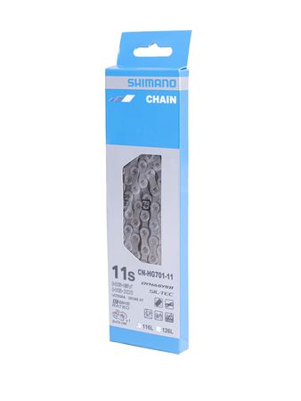 Cadena Shimano HG701-11 Unisex Ciclismo Gris