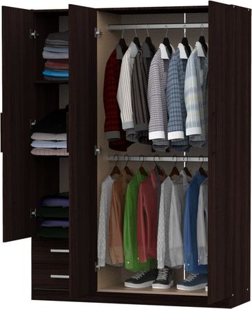 Placard Dielfe 3P 130Cm Pac13 Wengue