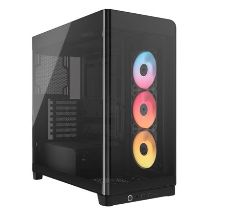 Gabinete Corsair FRAME 4500X RS-R ARGB Mid-Tower TG Black