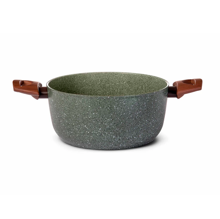 Cacerola 2 Asas 24cm TVS Natura Antiadherente 4.5L Inducción