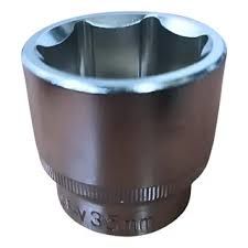 Tubo Hexagonal Bremen Encastre 3/4 Pulgada Estriado 35mm