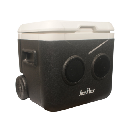 CONSERVADORA ICE PRO PORTATIL 52L CON PARLANTE CON RUEDAS (C:NEGRO)