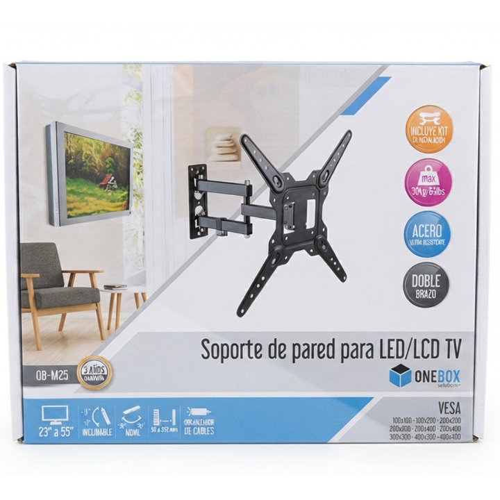 One Box Soporte Led Movil 23P A 55P OB-M25 - Vista 6