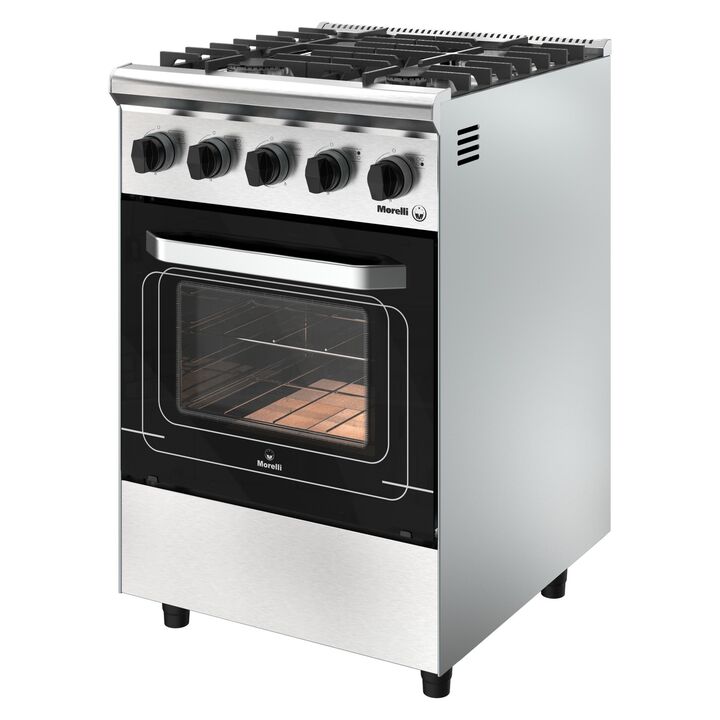 Cocina Semi Industrial Morelli Capri 550 55Cm P/Vidrio - Vista 3